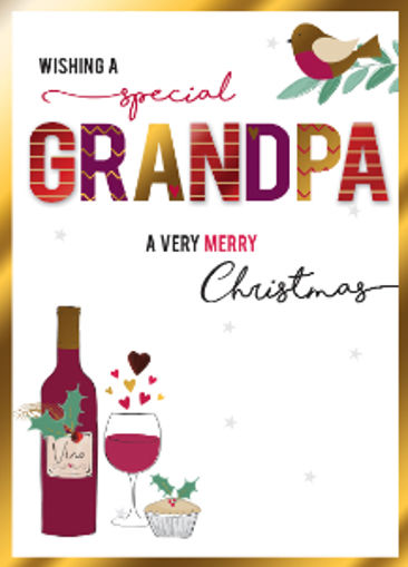 Picture of SPECIAL GRANDPA CHRISTMAS CARD